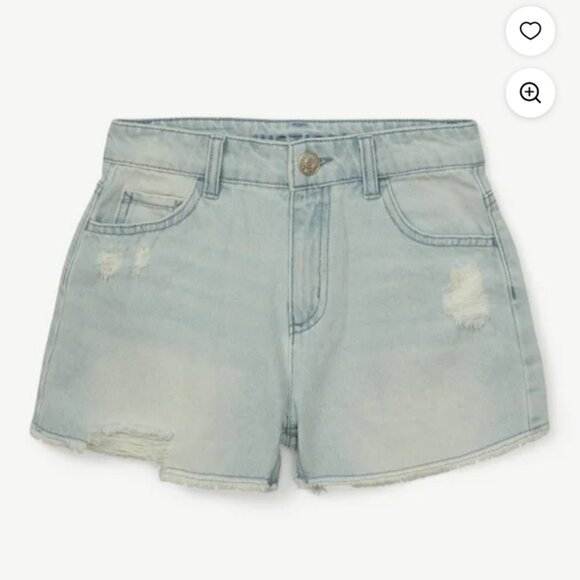 Justice Other - Justice Girls Mini Mom Light Wash Jean Shorts